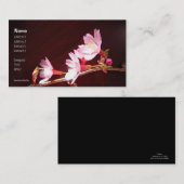 Cherry Blossom Visitekaartje (Voorkant / Achterkant)