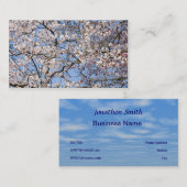 Cherry Blossom Visitekaartje (Voorkant / Achterkant)