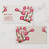 Cherry Blossom Visitekaartje (Voorkant / Achterkant)