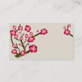 Cherry Blossom Visitekaartje (Achterkant)
