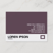 Cherry Blossom Visitekaartje (Achterkant)