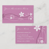 Cherry Blossom Visitekaartje (Voorkant / Achterkant)