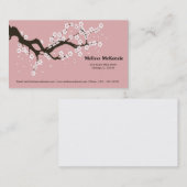 Cherry Blossom Visitekaartje (Voorkant / Achterkant)