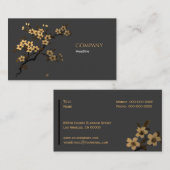 Cherry Blossom Visitekaartje (Voorkant / Achterkant)