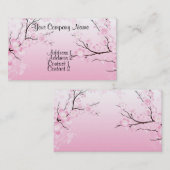 Cherry Blossom Visitekaartje (Voorkant / Achterkant)