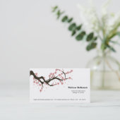 Cherry Blossom Visitekaartje (Staand voorkant)