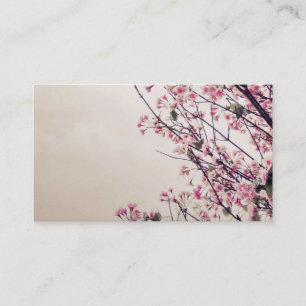 Cherry blossom visitekaartjes