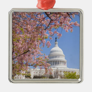 Cherry Blossom voor het Capitolgebouw Metalen Ornament