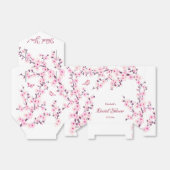 Cherry Blossom Vrijgezellenfeest Bedankdoosjes (Uitgevouwen)