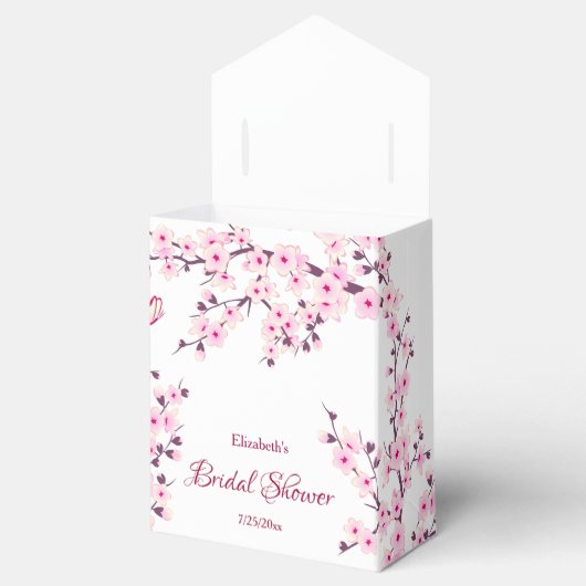 Cherry Blossom Vrijgezellenfeest Bedankdoosjes (Geopend)