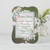 Cherry Blossom Vrijgezellenfeest Kaart (Staand voorkant)