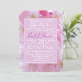 Cherry Blossom Vrijgezellenfeest Kaart (Staand voorkant)