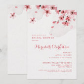 Cherry Blossom Vrijgezellenfeest Kaart (Voorkant / Achterkant)