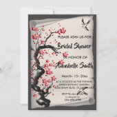  Cherry Blossom Vrijgezellenfeest Kaart (Voorkant)