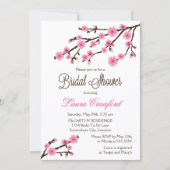 Cherry Blossom Vrijgezellenfeest Kaart (Voorkant)