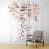 Cherry Blossom Vrijgezellenfeest Photo Booth Backd Wandkleed (In situ)