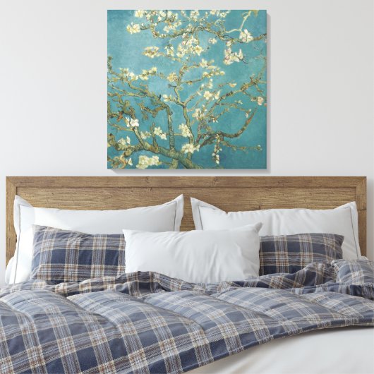 Cherry Blossom Wall Art Canvas Afdruk (Insitu (Slaapkamer))