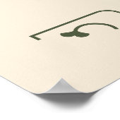 Cherry Blossom Wall Art – Custom Name Gift Poster (Hoek)
