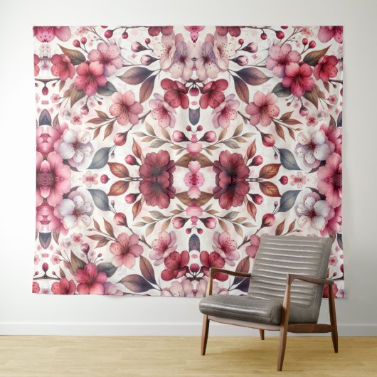Cherry Blossom Wandkleed (In Situ (horizontaal))