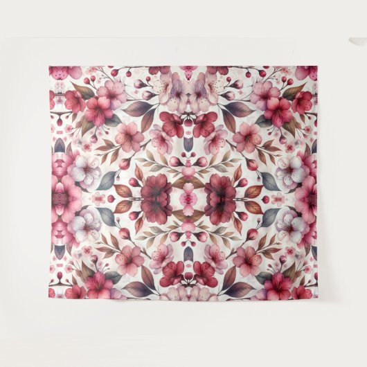 Cherry Blossom Wandkleed (Voorkant (horizontaal))