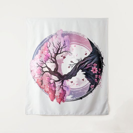 Cherry Blossom Wandkleed (Voorkant)