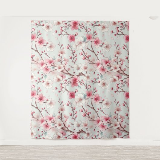 Cherry Blossom Wandkleed (Voorkant)