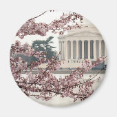 Cherry Blossom Washington DC Magneet (Voorkant)