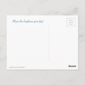 Cherry Blossom Washington DC Painterly Waterverf Briefkaart (Achterkant)