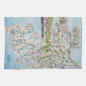 Cherry Blossom Washington DC Painterly Waterverf Theedoek (Horizontaal)