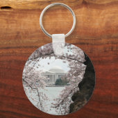 Cherry Blossom Washington DC Sleutelhanger (Voorkant)