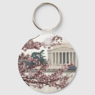 Cherry Blossom Washington DC Sleutelhanger