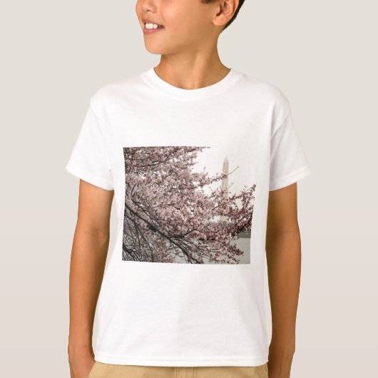 Cherry Blossom Washington DC T-shirt (Voorkant)