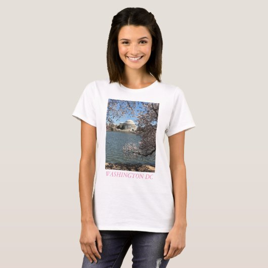 CHERRY BLOSSOM WASHINGTON DC T-SHIRT (Voorkant volledig)