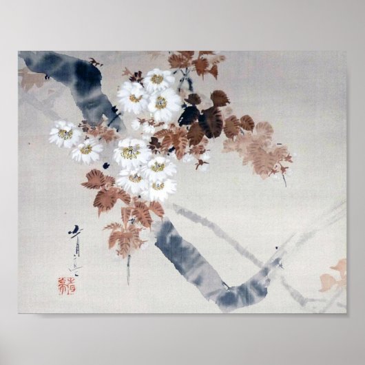 Cherry Blossom, Watanabe Seitei Poster (Voorkant)