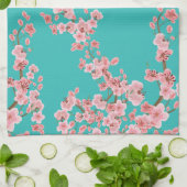 Cherry Blossom Watercolor Kitchen Towels Theedoek (Gevouwen)