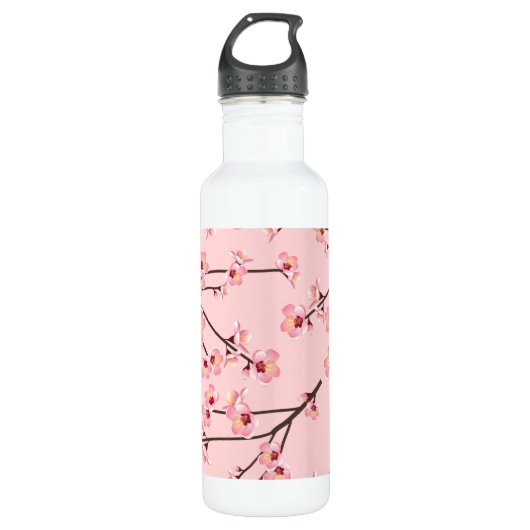 Cherry Blossom Waterfles (Voorkant)