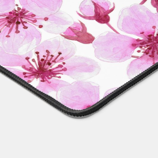 Cherry blossom waterverf bureaumat (Hoek)