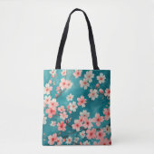 Cherry Blossom Waterverf Dream Tas (Voorkant)