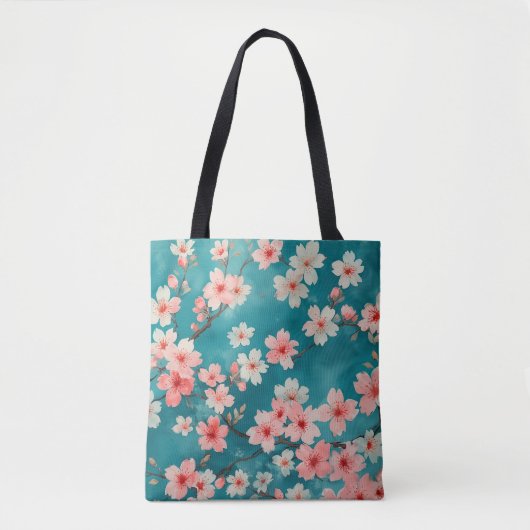 Cherry Blossom Waterverf Dream Tas (Voorkant)