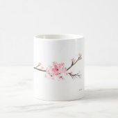 Cherry blossom waterverf koffiemok (Center)