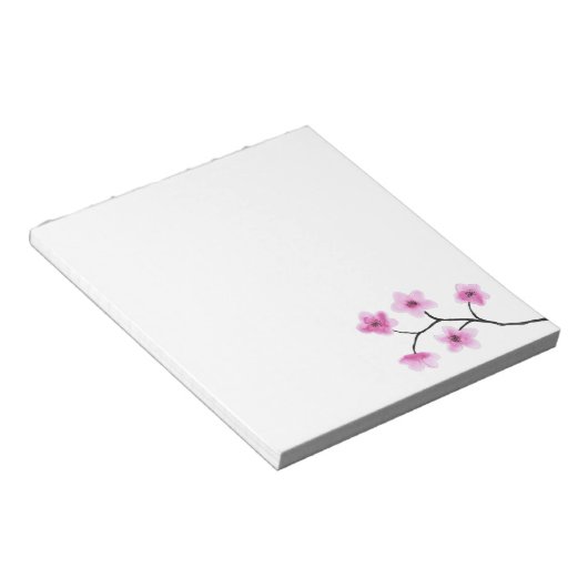 Cherry Blossom Waterverf Notitieblok (Schuin)