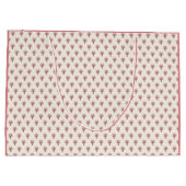 Cherry Blossom Waterverf Sakura Bouquet Pattern Groot Cadeauzakje (Achterkant)