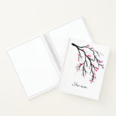 Cherry blossom waterverf Spiral notebook Notitieboek (Binnen)