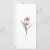 Cherry Blossom Weddenrenmenu (Achterkant)