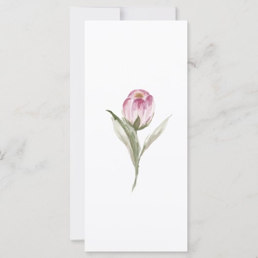 Cherry Blossom Weddenrenmenu (Achterkant)