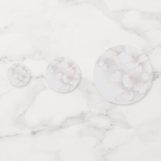 Cherry Blossom Wedding Confetti (Achterkanten)