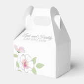 Cherry Blossom Wedding Favor Box Bedankdoosjes (Achterkant)