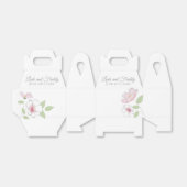 Cherry Blossom Wedding Favor Box Bedankdoosjes (Uitgevouwen)