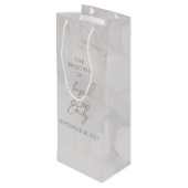 Cherry Blossom Wedding gepersonaliseerde cadeautas (Achterkant Gekanteld)