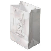 Cherry Blossom Wedding gepersonaliseerde cadeautas (Voorkant Gekanteld)